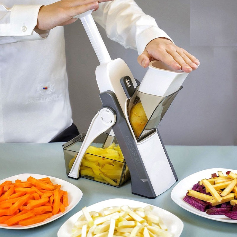 Multifuncional Food Chopper Mandoline Slicer Cortador e Fatiador