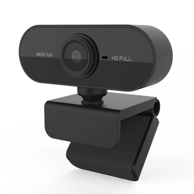 Webcam Full Hd 1080 Usb Mini Visão 360º C/ Microfone Live